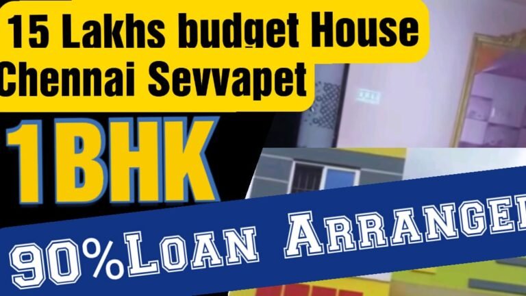 15 lakhs budget house in Chennai1 1 768x432
