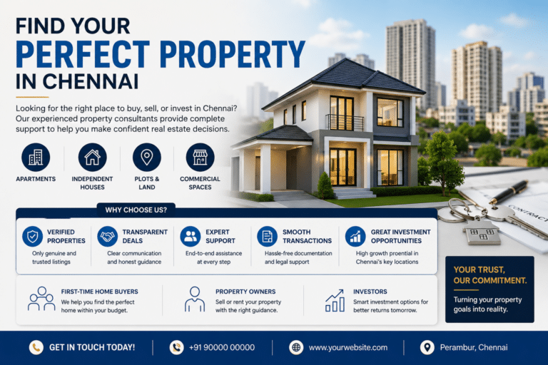 Real Estate Agent in Perambur
